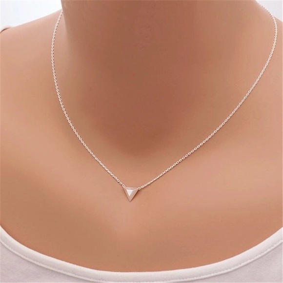 Pyramid Pendant Necklace. SALE, NO OFFERS ❗️ - Picture 2 of 2